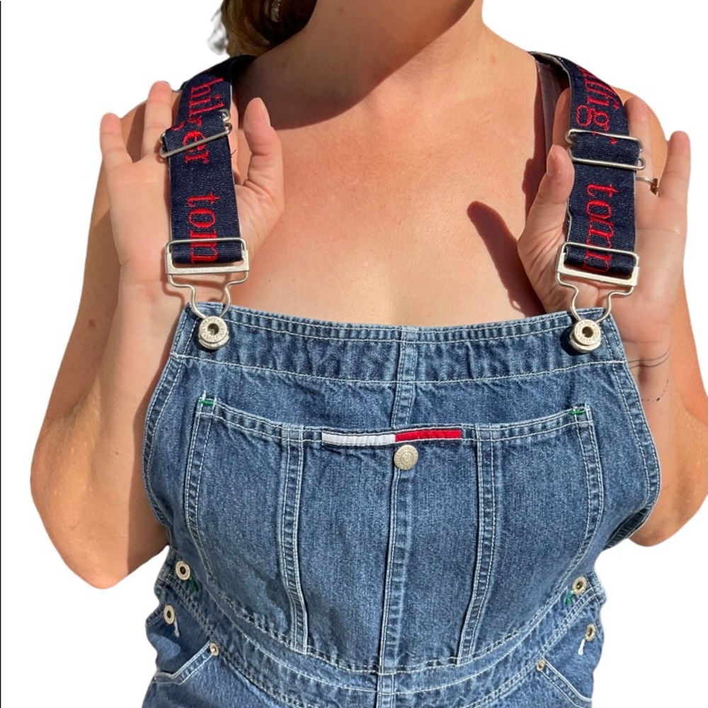 Sold on Depop for asking price! Vintage Y2K overalls - Picture 5 of 6